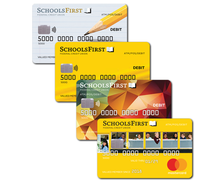 Four debit Mastercard design choices.